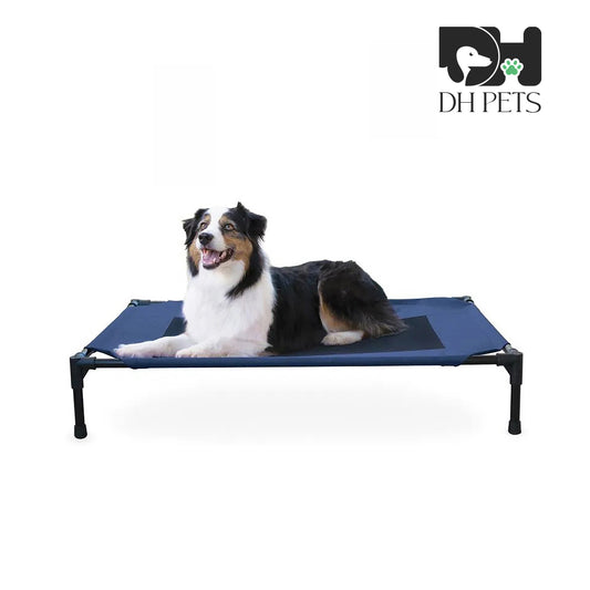 DH Pets - Dog Bed, Large, Navy Blue