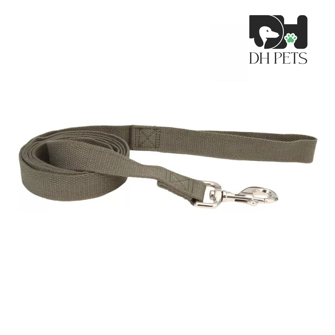 DH Pets - Dog Lead Forest Green - 6 feet x 5/8"W