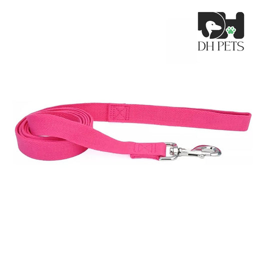 DH Pets - Dog Lead Fuchsia - 6 feet x 5/8"W